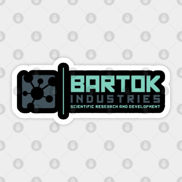 Bartok Industries Sticker by deadright